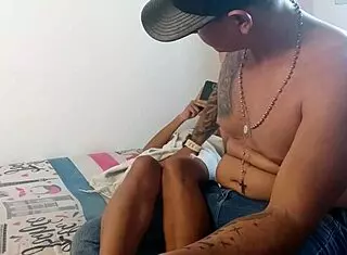 i visit my college roommate ebony to surprise her tight pussy with my cock...