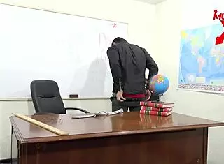 teachers sneak to classroom so he can pound celeste cruz's ass hard?