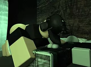 Roblox Girl Sneaks BF's Cock Fun While He Sleeps Deep