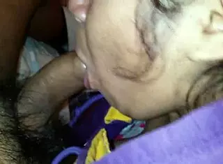 gf slurps throbbing cock deep down her throat 🍆💦😍 oh yeah baby keep sucking