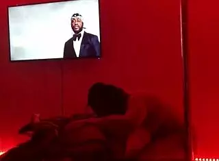 sexy ebony lesbians finger strap and trib in homemade couple compilation 😘👭