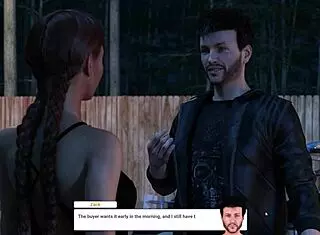 blonde big tits cowgirl rides hard on ranch midnight storyteller farm ending