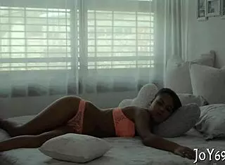 i'm so wet playing solo with my dildo riding hard like a horny teen beauty...