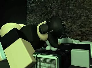 Roblox Girl Sneaks BF's Cock Fun While He Sleeps Deep