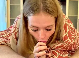 stepsister catches bro jerking to her big tits and ass porn