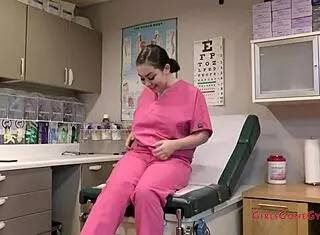 nurse dirty talks you to jerk off and cum in hospital fetish instructions