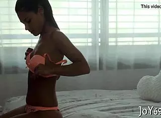 i'm so wet playing solo with my dildo riding hard like a horny teen beauty...