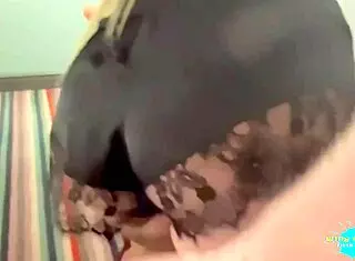 check out this classy blonde pornstar's epic cumshot compilation in lingerie pov 🔥💦