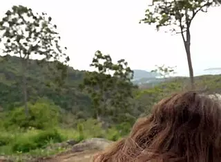 camping blowjob turns wild with skinny girlfriend's deepthroat cowgirl ride!