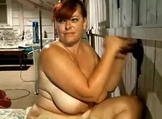 Milf's Natural Tits Tease Thick Cock Play