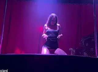 live chrysalide club skinny brunette deepthroats monster cock