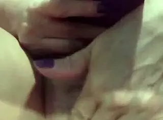 granny fingers herself wildly in solo play