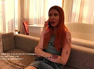 masseuse slut begs cum in mouth after ass