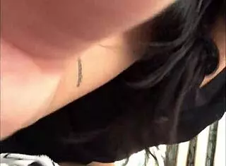 Real Homemade Fuck with Tattooed College Girlfriend and Her Sexy Friend