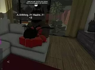 puta diabla takes huge black cock on sofa