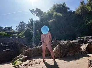 curvy spanish nudist hairy pussy beach voyeur closeup