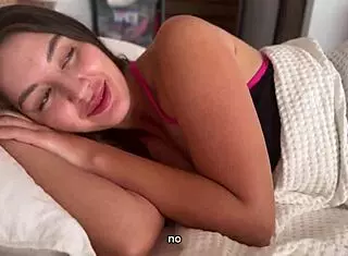 Step Sister's Sick Day Ends with Passionate Creampie Ride