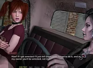 let's dive into casey's fall part 6b on that tempting unshaved redhead path