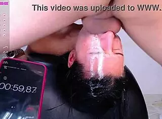upside down face fucking ruthless deepthroat sluts