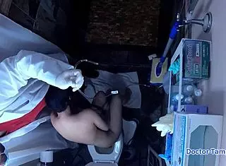 raya nguyen moans shaved pussy creampie pov deepthroat petite asian latex gloves