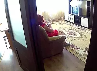 Old Milf Thong Teases for Deep Anal Penetration