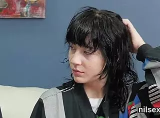 naughty cutie dragged to butthole asylum for brutal ass licking therapy