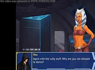 orange trainer 13 shakes tits and ass in hot dance