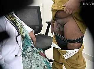 I caught Indian lady doc fucking patient on hidden hospital cam