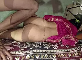 hot desi sister-in-law seduces brother-in-law for sneaky bedroom fuck