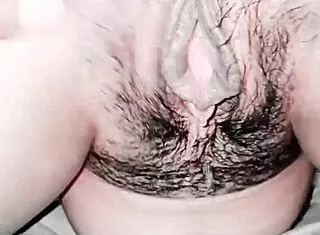 latina milf squirts hard in homemade pov squirting