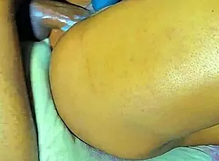 city boy slides deep into fat curvy black exotic pussy