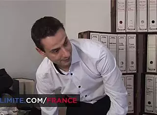 Ever dreamed of cougar threesome dp at work in stockings?