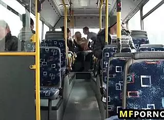 blondie lindsey olsen gets fucked hard on public bus 🚍💥