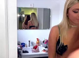 hey katy and alice get wild sharing that hot french lesbian toy moment