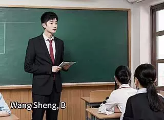 Chinese wife miss bai teases in part 1