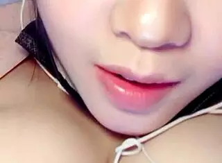 chinese webcam girl aa teases solo