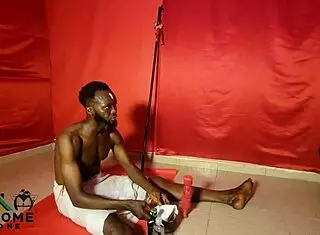 Petite abino girl rides black mandingo raw with doctor in missionary cowgirl