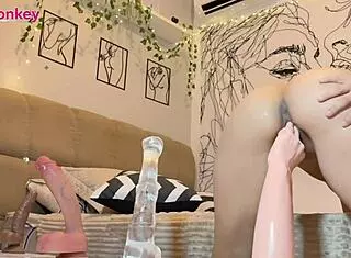 Petite latina slut fists huge cocks bent over doggystyle first time