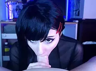 kobeni's sloppy deepthroat blowbang deal with monster cocks cosplay