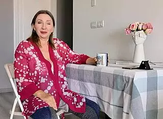 you catch stepmom watching porn but she reveals her shocking futanari milf shemale surprise taboo