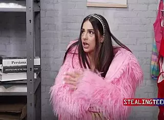 shoplifter sofie reyez gets pussy ripped by ryan mclane