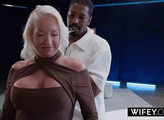 wifey taylor upton milf finally rides bbc creampie wedding fantasy true