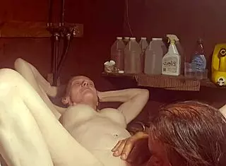 i eat her juicy swollen pussy then fuck on the washing machine