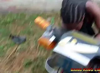 i begged him to fuck me after washing hubby's bike... he railed me hard!