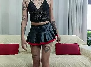 safadinha tatuada rides big cock slow and sensual