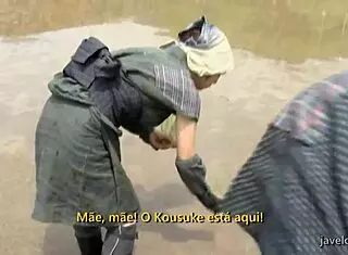 Ichijou kimika hides her burning desire in the steam room legendado