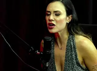 Taluane Boom Strips Sheer Red Squirts With Sex Toys Home