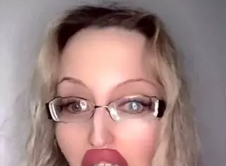 4:40 Russian Huge Fetish with Glasses