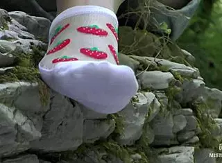 goddess feet tease beautifully in socks closeup compilation