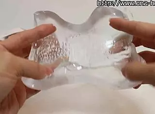 See transparent onahole grip like hinase sensei's tight squeeze!